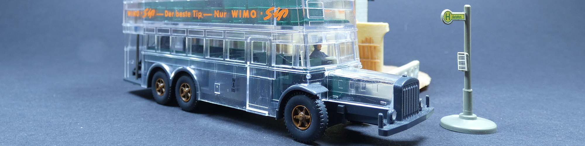 Wiking Berliner Doppeldeckerbus D 38 – Modellwelt