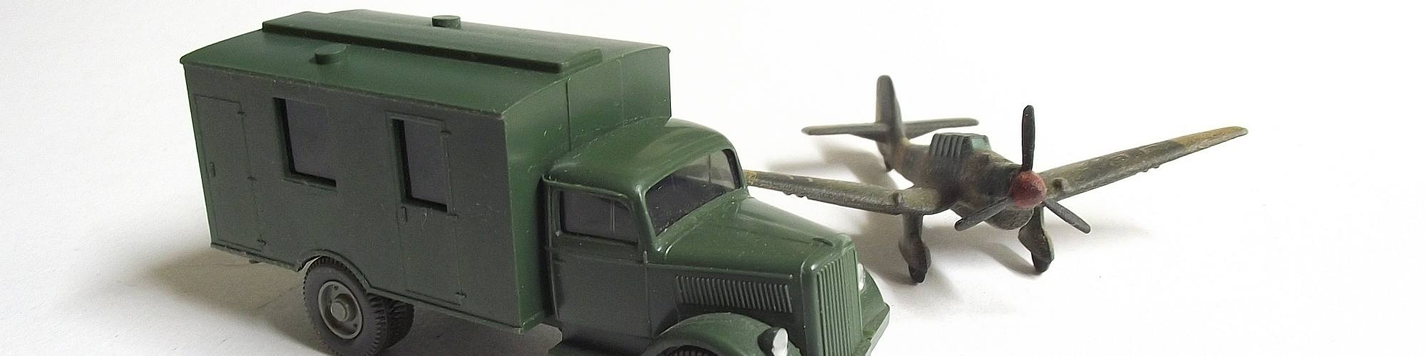 Wiking Opel Blitz – 1939 mit Kasten-Aufbau Militär-Ausführung