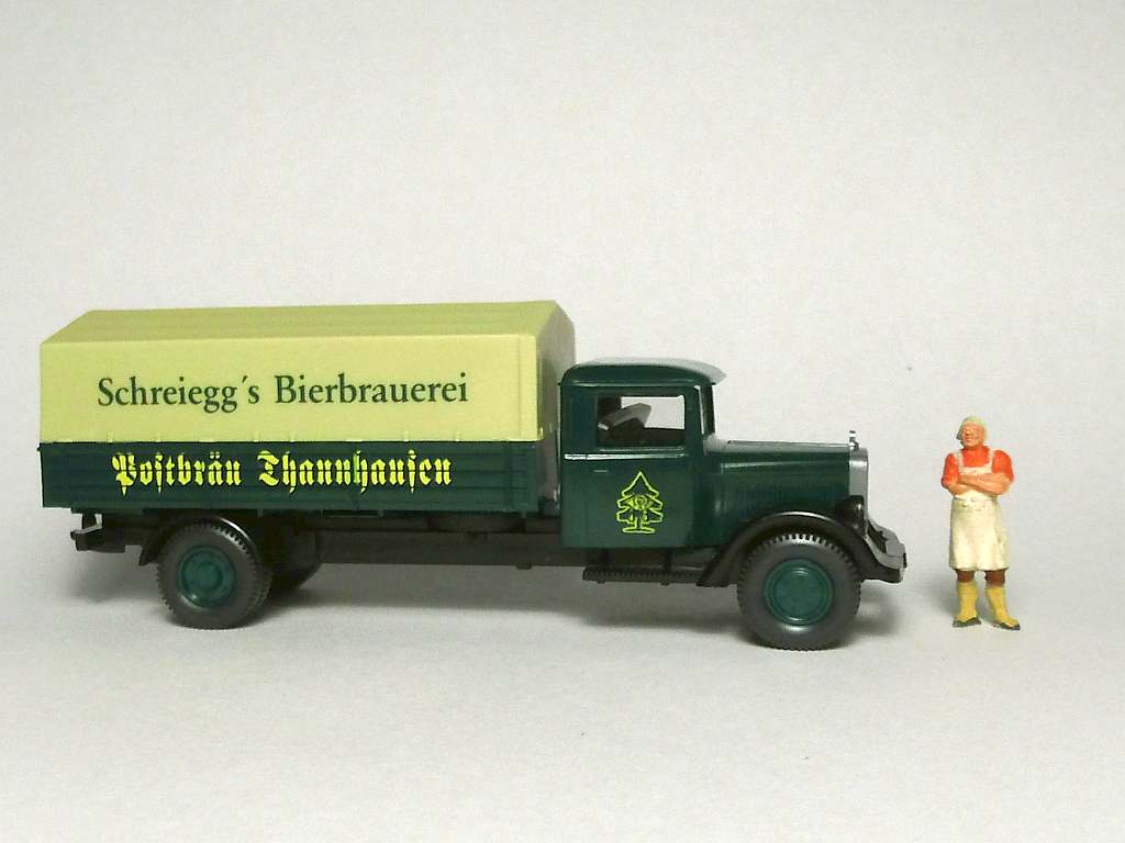 MB L 2500 - Pritschenwagen mit Anhänger Bj. 1932 - 1940