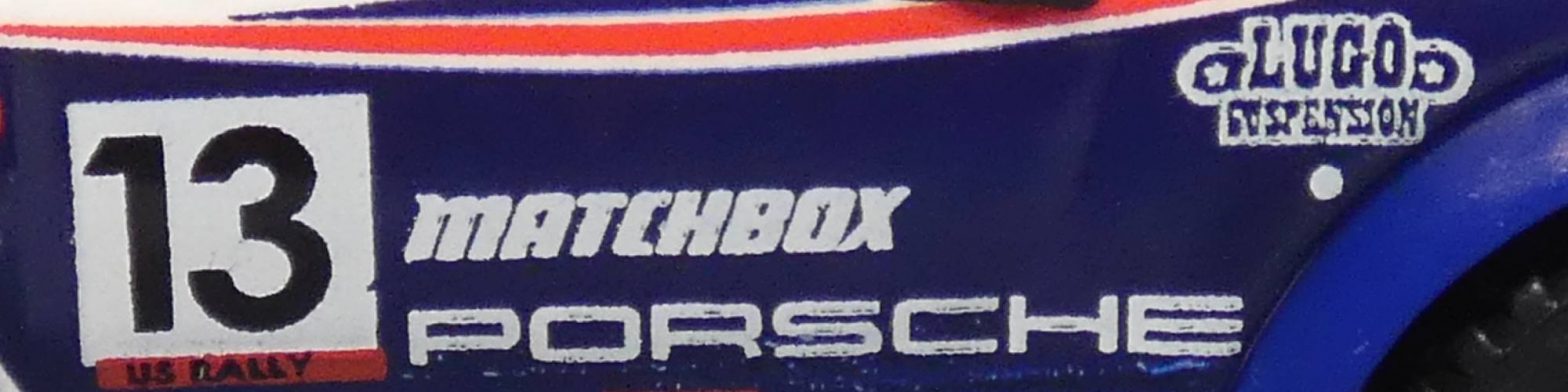 Matchbox – 1985 Porsche 911 Rally