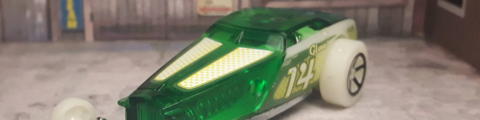 Hot Wheels – Hi-Roller-Glow in the Dark